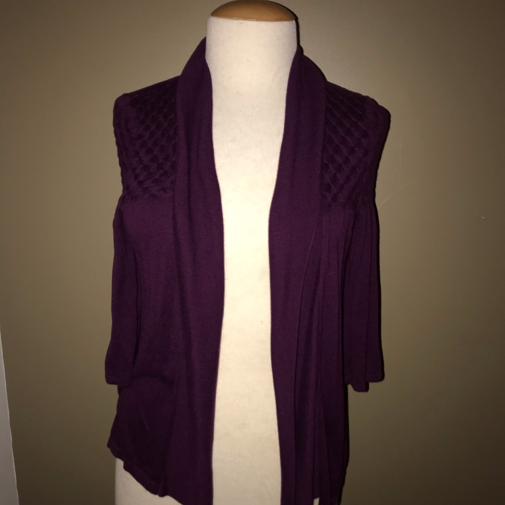 Crest city cardigan XL Purple